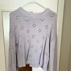 Madewell Lilac Sweater
